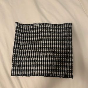 Brandy Melville gingham tube top